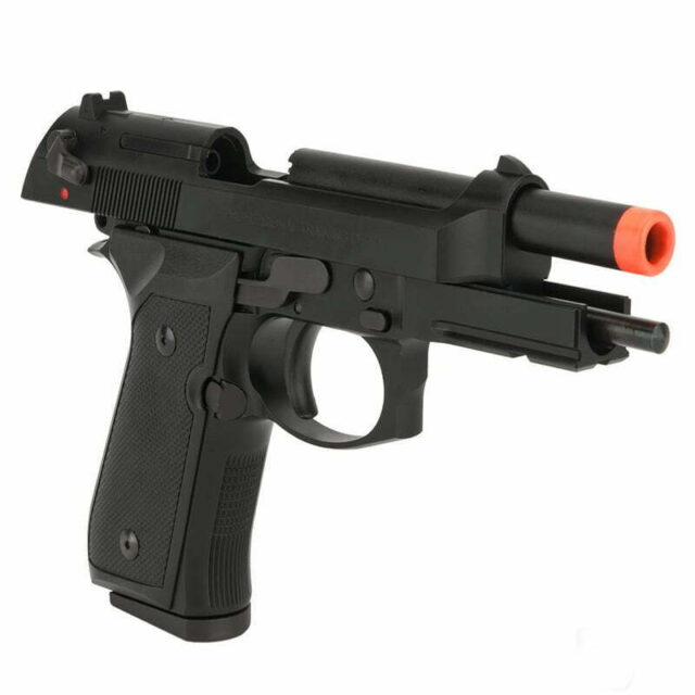 Pistola KWA M9 PTP Tactical GBB Full Metal Preta - Carabinas Brazil