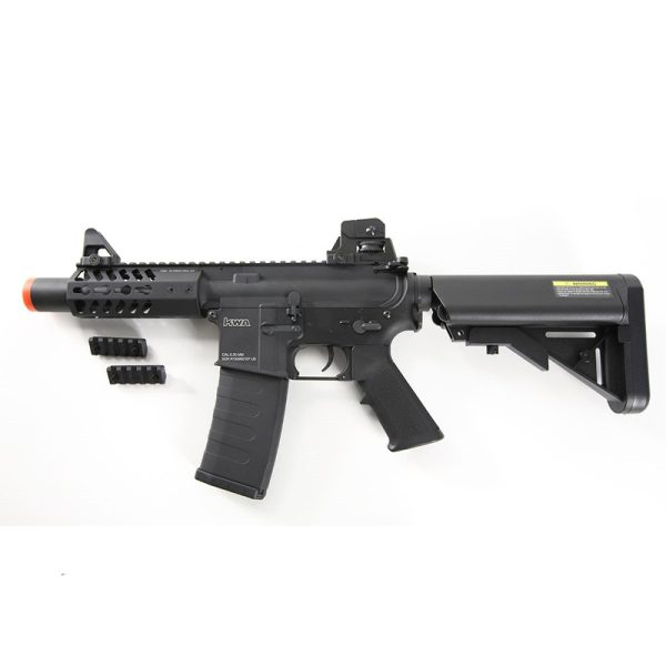 Rifle KWA KM4 KR5 AEG Full Metal Preta